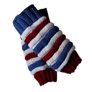 Hand Knit Skrunchers™ Scrunching Leg Warmers 14" Calf Size Ladies Small Medium